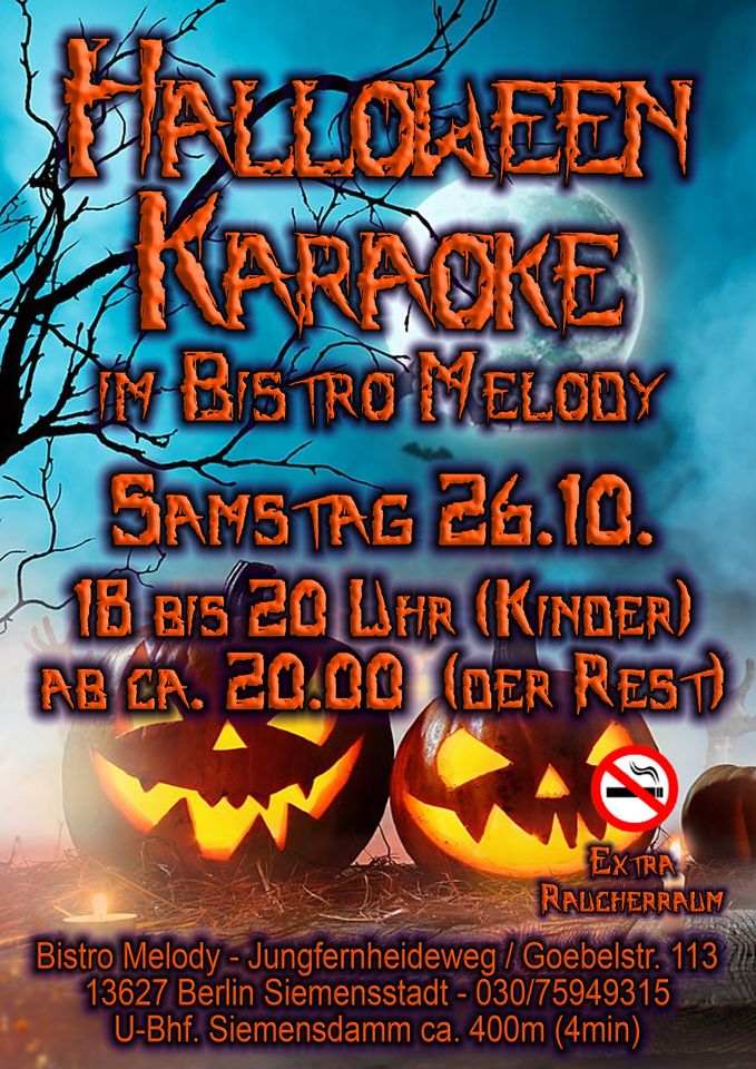 Bistro Melody - Halloween Karaoke